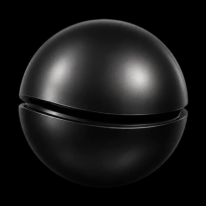 The Griotta sphere, part open: the object state for planned it.